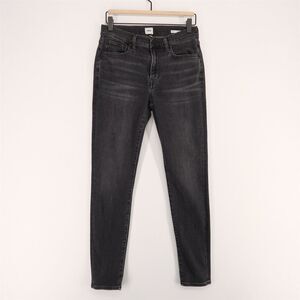 Edwin Pixie Skinny‎ Jeans Womens 26 Washed Black Stretch Mid Rise